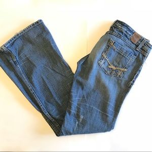 BKE DENIM Jeans Sabrina Flare Leg Distressed